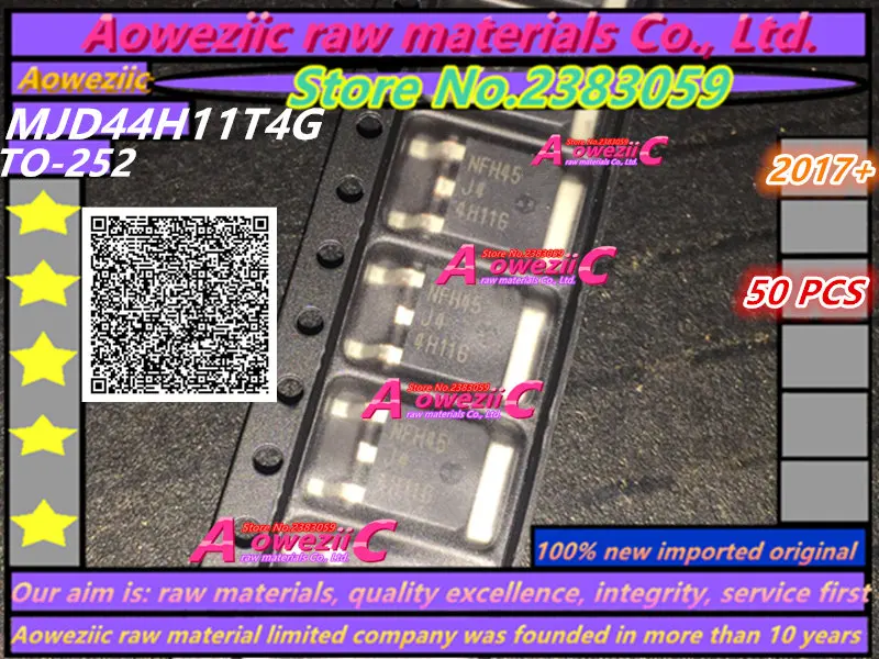 

Aoweziic 2017+ 100% new imported original MJD44H11T4G MJD44H11 44H11 4H11G TO-252 Bipolar transistor