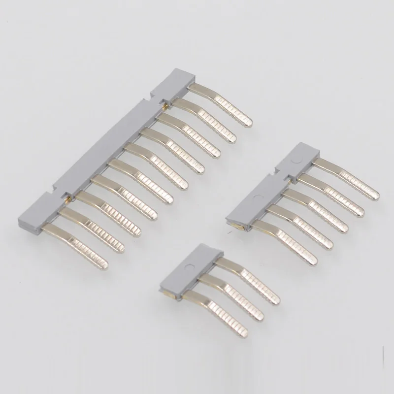 Side Plug-in Connector center short circuit connection strip EBI-10-5 Din Rail Terminal block Morsettiera UK3N MBKKB2.5 fittings