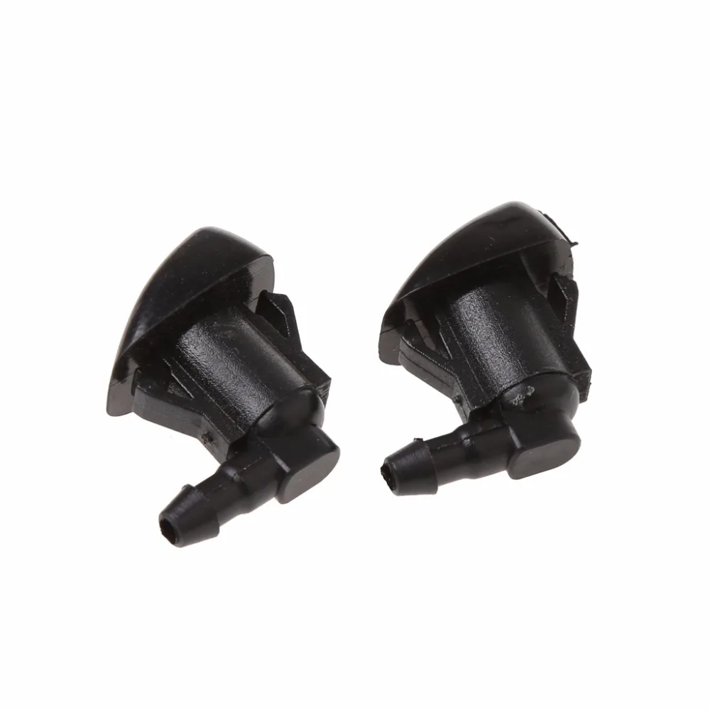 2Pcs Fan Shape Windshield Wiper Washer Jet Nozzle Spray For Toyota E120 Corolla Camry XV30 Car Windshield Accessories