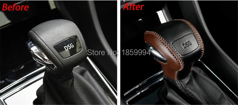 car gear shift knob gear head cover sticker for 2018-2023 Skoda Kodiaq