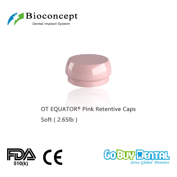 

Колпачки для удержания OT EQUATOR All On 4 System Pink, Soft 2.65lb/1,2 кг (378040V4)