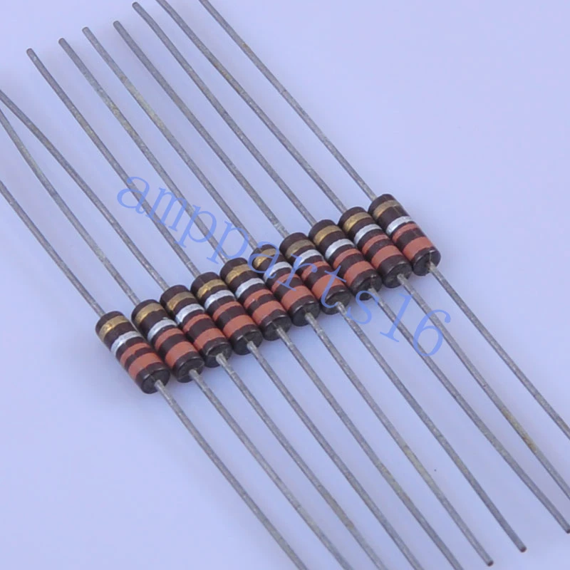 УГЛЕРОДНЫЙ композиционный винтажный резистор 0,5 Вт 0.33R 0.33ohm 10 шт.