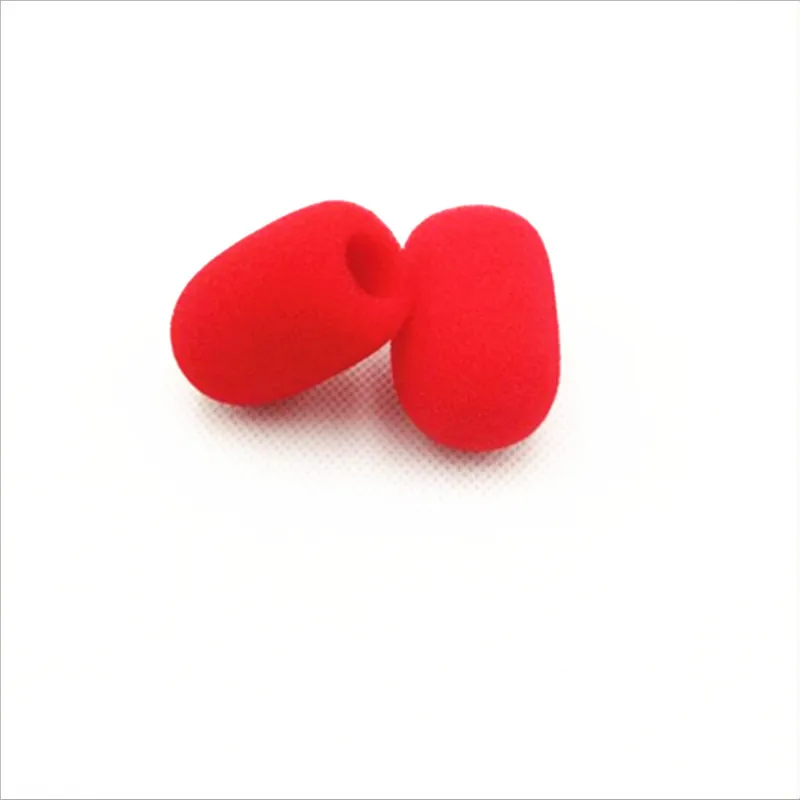 Headset Microphone Windscreens Foam Microphone Covers Mic Windscreens Windshields for Desktop Mic 11mm hole 40mm length