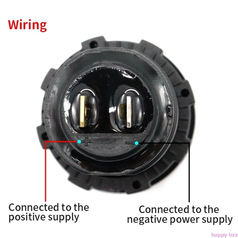 New DC 12V/24V Car Boat Voltmeter Battery Monitor IP67 Waterproof LED Voltage Gauge