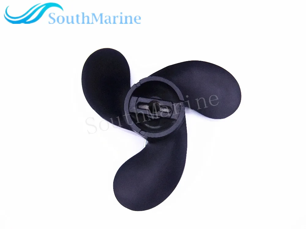 F6 Aluminum Alloy Propeller 309-64107-0 30964-1070M for Tohatsu Nissan  2.5hp 3.5hp / Mercury 3.3hp outboard motors 7.4 X 5.7