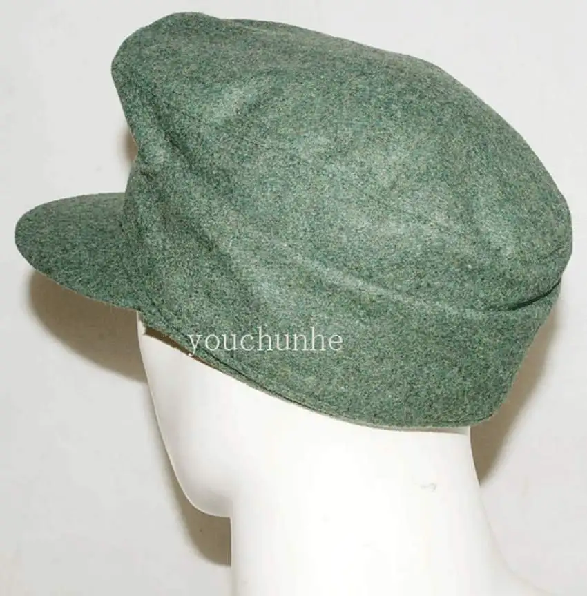 Military WWII WW2 German WH EM M43 Panzer Wool Field Cap- GM031