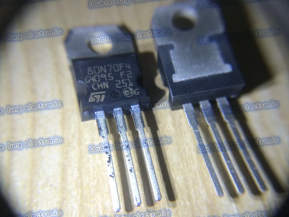 50 uds/100 uds/lote STP80N70F4 80N70F4 80N70 TO-220 MOSFET de potencia N-CHANNEL 85A/68V