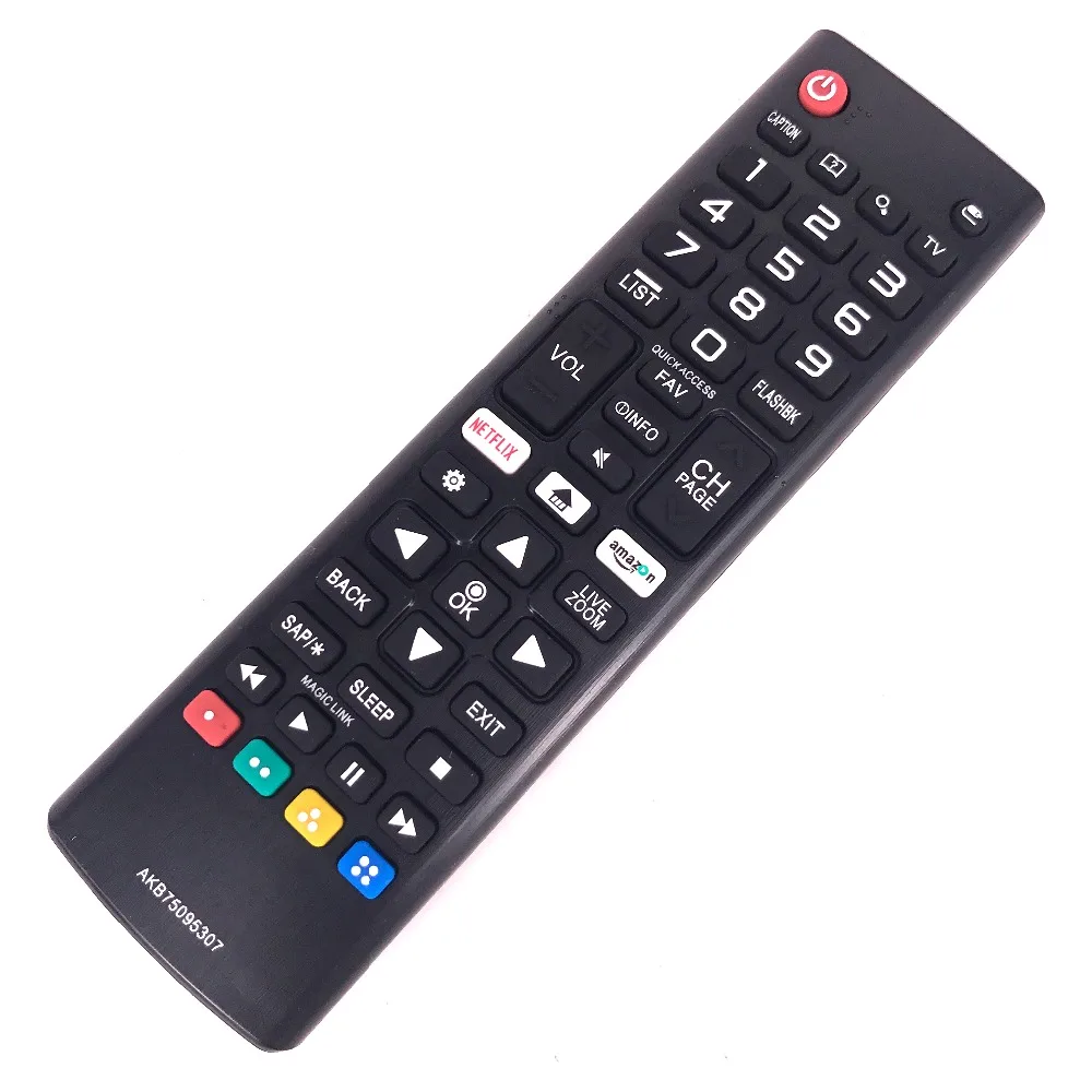 NEW AKB75095307 LED TV Remote Control 55LJ550M 32LJ550B 32LJ550M-UB with amazon/netflix buttons