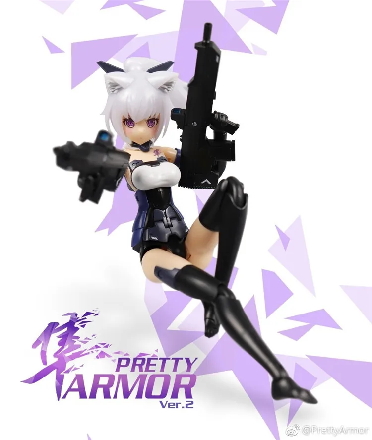 PA Pretty Armor ver.2 Frame Arms Girl GOURAI Fate stay night Saber Humanoid Assembled Action Figure Model Anime Toys Figure image 5