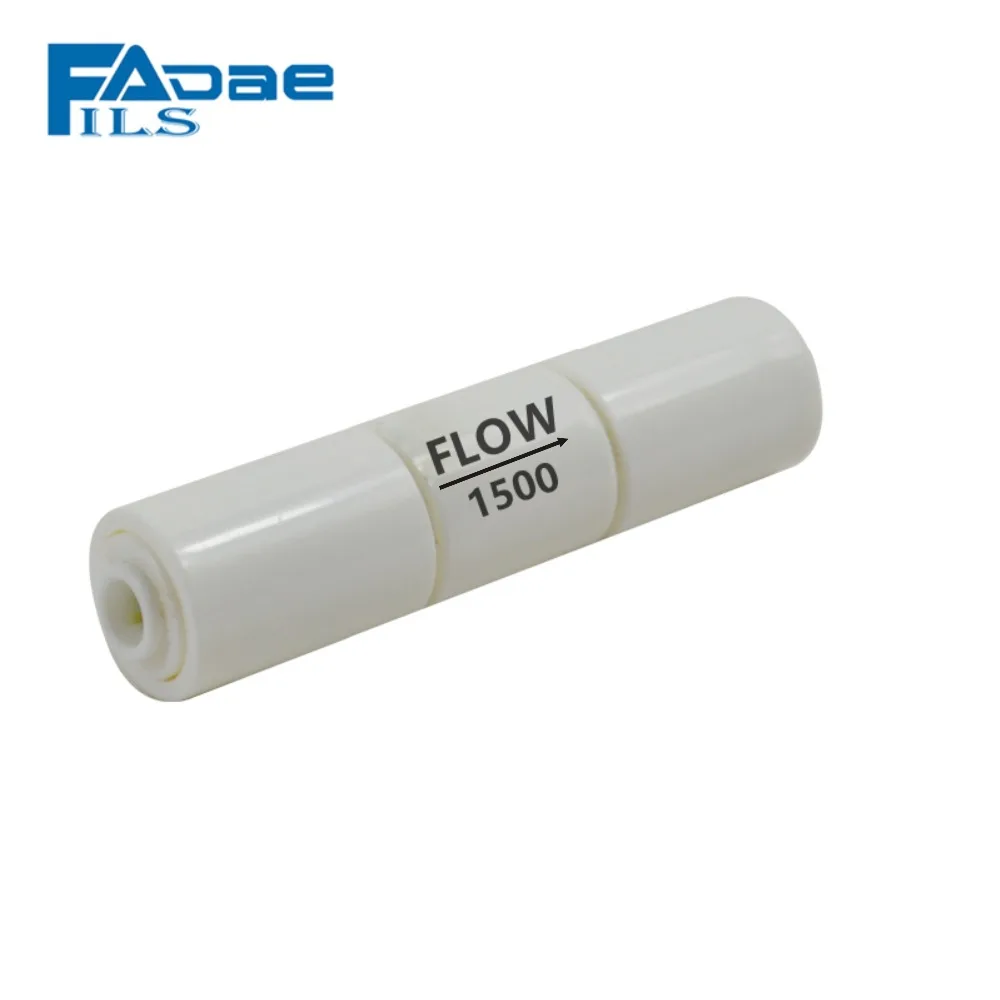 Limitatore di flusso 1500CC 1/4 "Quick Connect per RO Sistema Ad Osmosi Inversa-Pack di 2