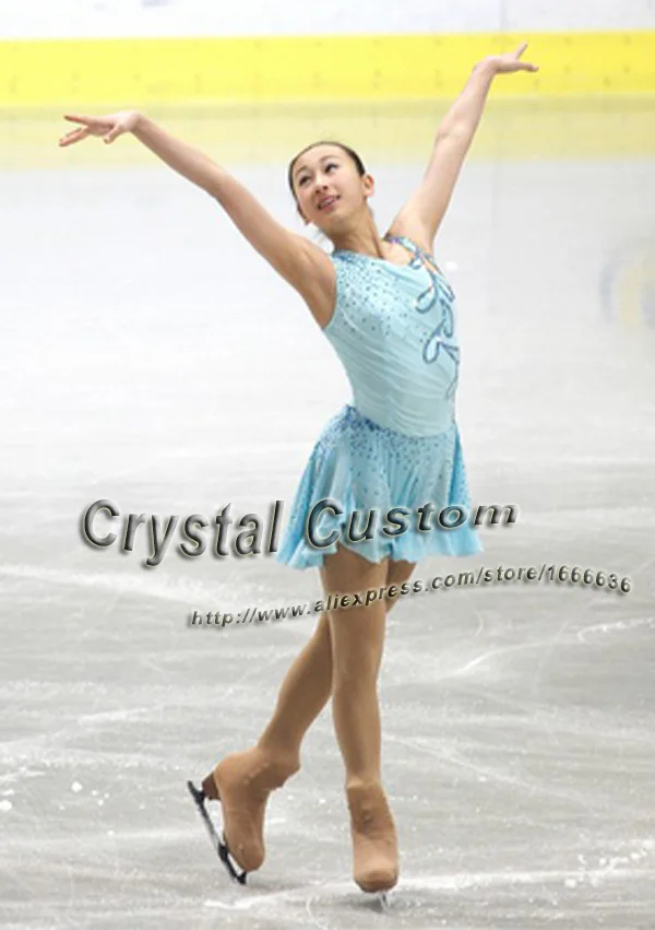 Hot Sales Custom Figure Skating Dresses For Women Elegant New Brand Vogue Ice Skating Dresses For Competition DR2899