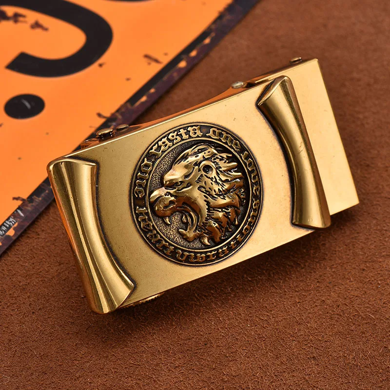 Classical and Fashion Belt Buckle Men Automatic Buckle Brand Designer Leather Waistband Buckles Business Men Luxury Quality