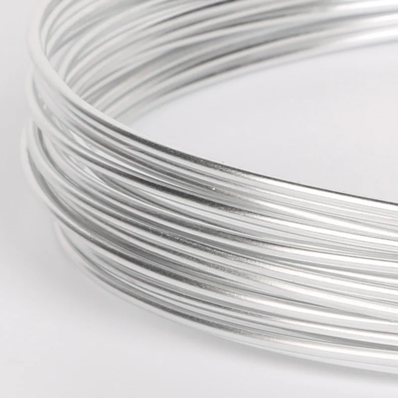 New Arrvial 1.5mm 5m 15 gauge Multicolor Round Aluminum Wire Soft Metal Floristry Wire For DIY Jewelry Findings & Craft Making