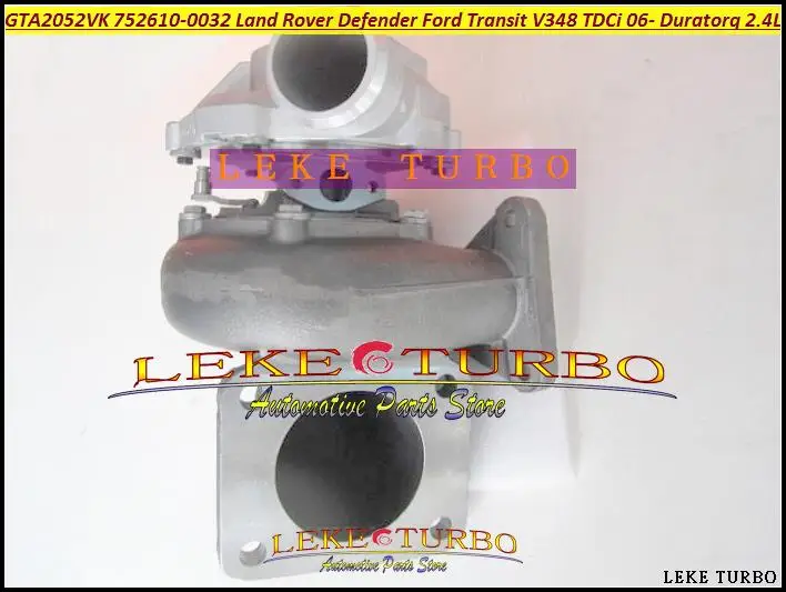 Turbocharger GT2052V 752610 752610-0015 752610-0010 752610-5025S 6C1Q6K682EF 6C1Q6K682EK 6C1Q6K682EL For Land-Rover 2.4 TDCi