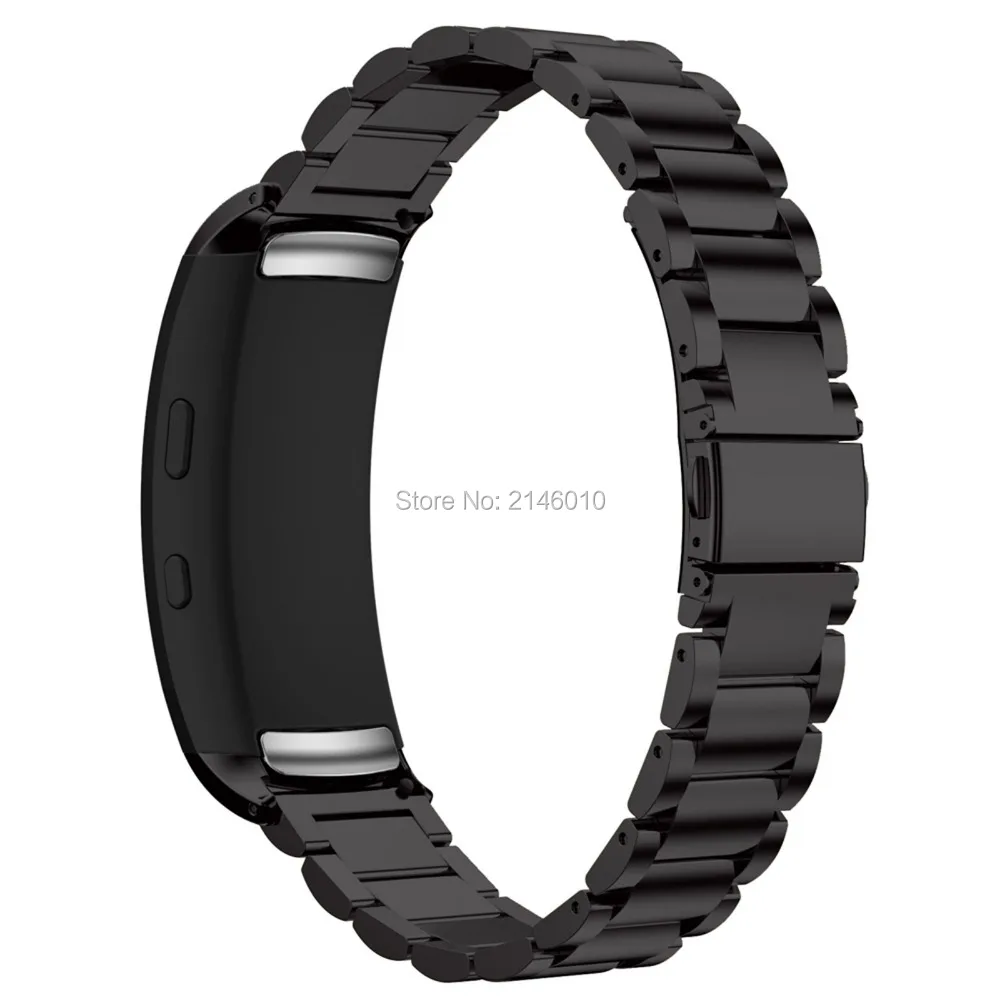 Stainless Steel Watchband Bracelet Strap for Samsung Galaxy Gear fit 2 SM-R360 GPS Fitness Tracker