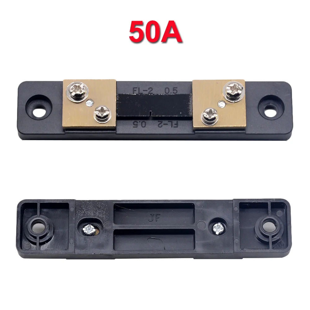 1PC 50A 100A External Shunt FL-2 100A/75mV 50A/75mV Current Meter Shunt for Digital Voltmeter Amp Meter