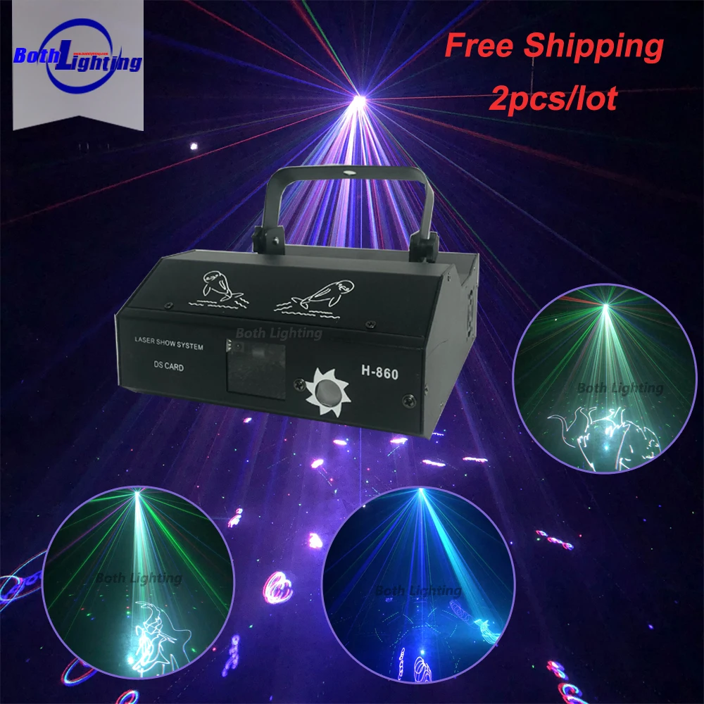 

500MW Red Green Blue RGB full color dmx Laser Beam animation Scanning DJ disco Party stage lazer Light