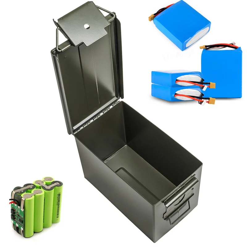 Fireproof RC Model Lipo Battery Safety Protective Storage Case Explosion Proof Box Handheld Iron Case Waterproof Seal Boxes