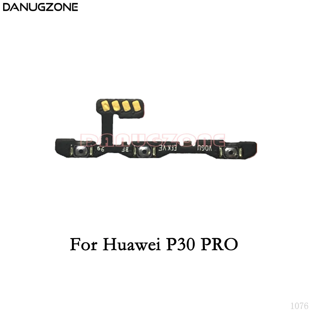 10PCS/Lot For Huawei P30 Lite / P30 Pro Power Button Switch & Volume Up / Down On / Off Button Flex Cable