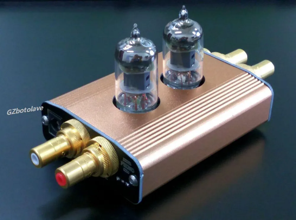 NEW class A High-End Mini Vacuum Tube MM Phono Turntable Preamplifier HiFi Preamp