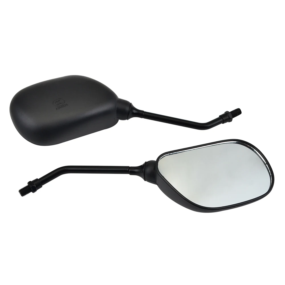 Motorcycle Mirrors for Yamaha YBR125 YBR 125 2010-2015 2016 2017 2018 2019 M10 Screw Thread Left Right Rear Rearview Mirrors