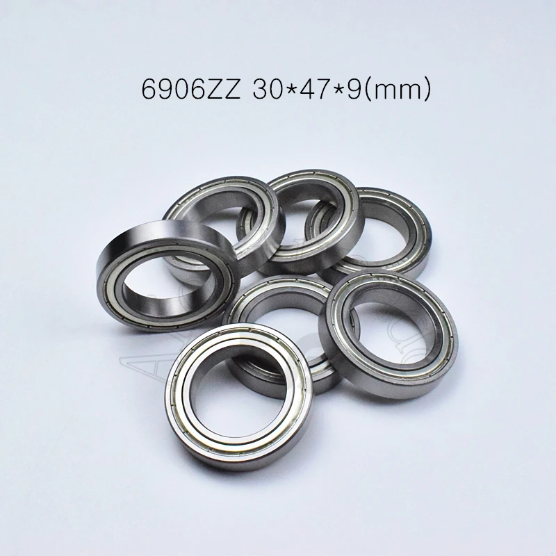 Bearing 1pcs 6906ZZ 30*47*9(mm) chrome steel Metal Sealed High speed Mechanical equipment parts