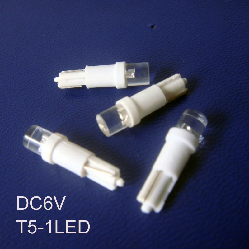 High quality 6.3V T5 led,T5 warning lamp,led T5 instrument light,W3W Light,T5 6V Indicator Lamp,T5 DC6V,free shipping 1000pc/lot