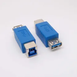 Wysokiej jakości USB 3.0 A kobiet do drukarki B złącze żeńskie adapter konwertery nowy