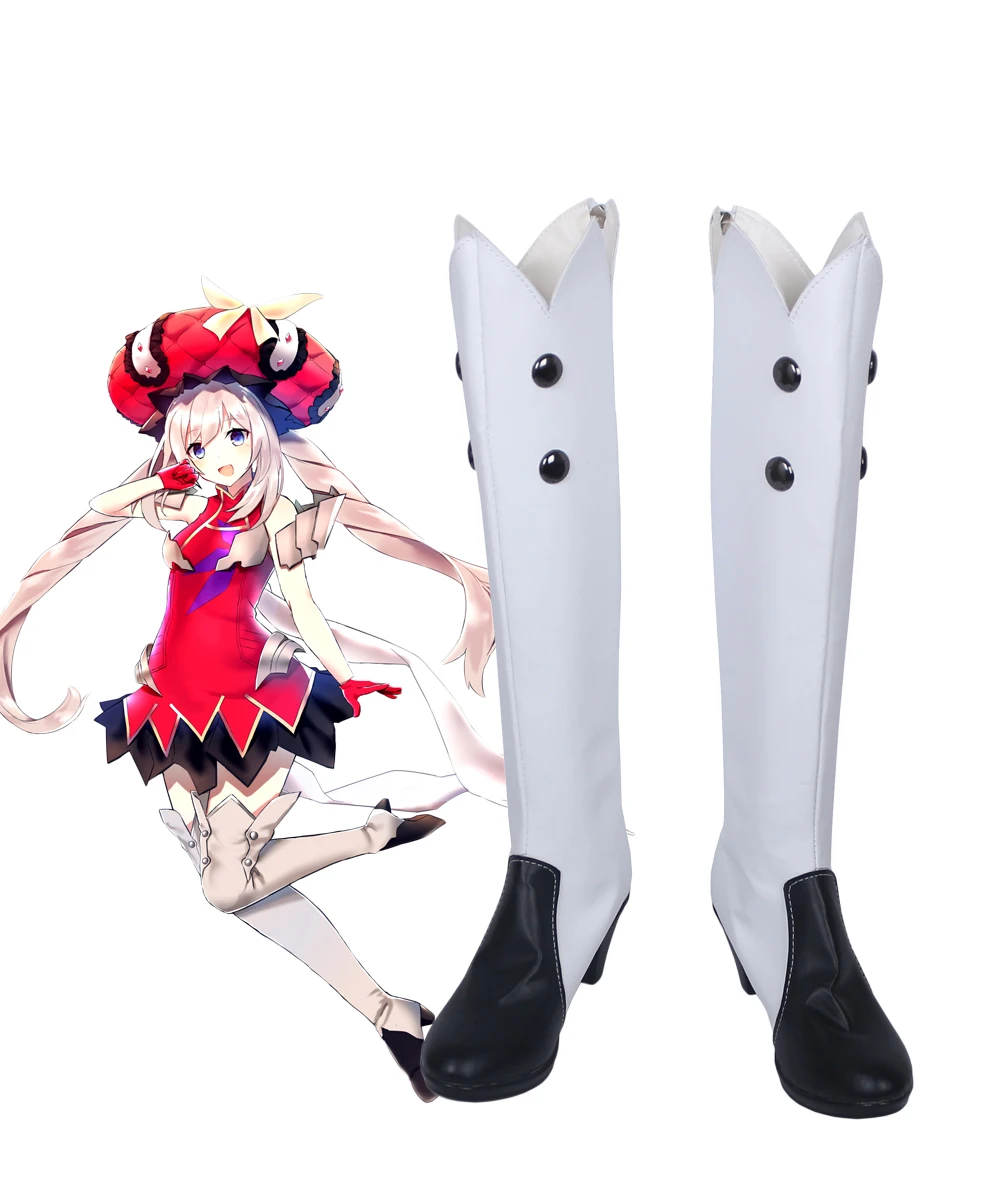 

FGO Marie Antoinette Cosplay Fate Grand Order Marie Antoinette Cosplay Boots White Shoes Custom Made