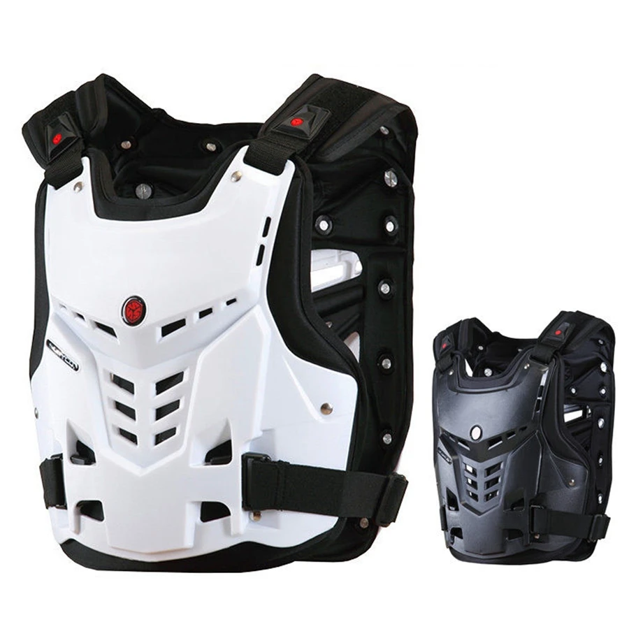 

Free shipping 1pcs Motorcycle Protector Equipment Scooter Racing Body Chest Back Armor Vest Guard