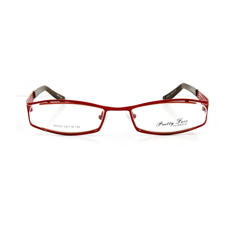 ESNBIE NEW Design Cheapest  Metal in Double Painting Optical Eye Glasses Frames for Women Prescription Glasses Spectacle Frame