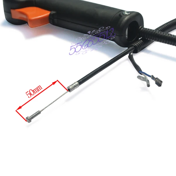 تحكم في الخانق مع أسلاك تشغيل/إيقاف ، متوافق مع Stihl FS120 FS200 FS250 Strimmer