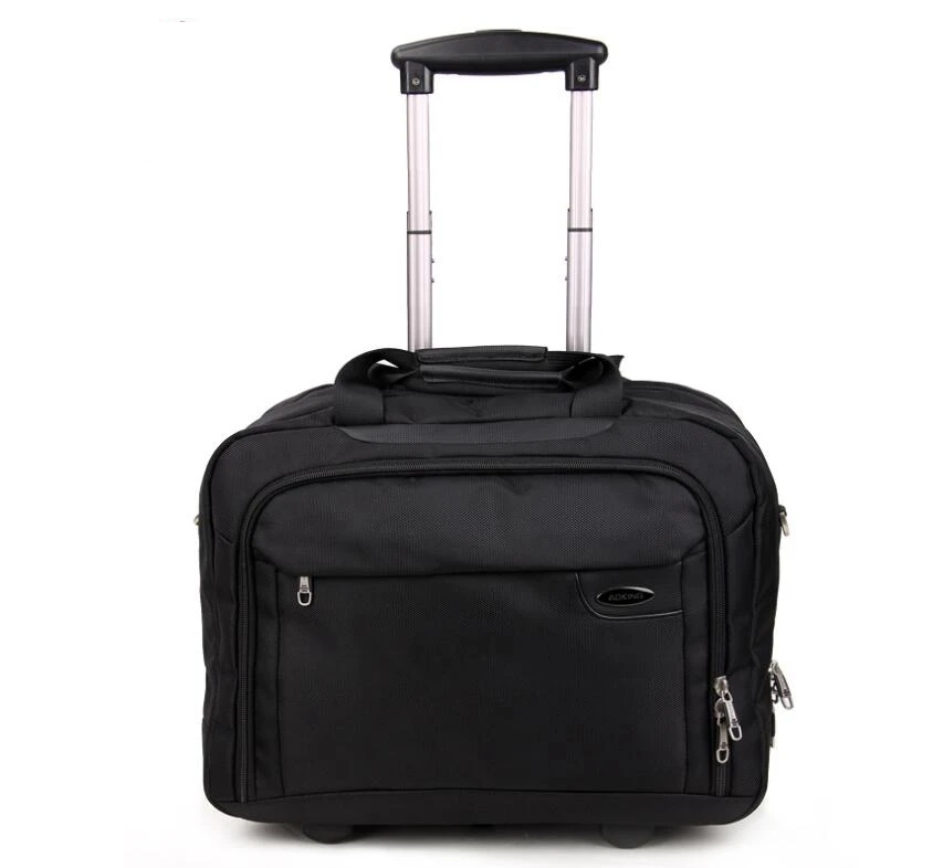 Men Business Rolling Luggage bags on wheels  Cabin Travel trolley bag wheeled bag for business  Travel Baggage  trolley bags