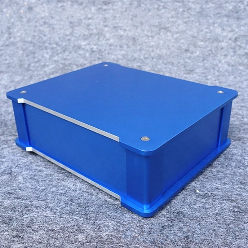 مكبر للصوت علبة dac شل هيكل من الألومنيوم preamplifier صندوق لتقوم بها بنفسك حافظة 220*180*70 مللي متر