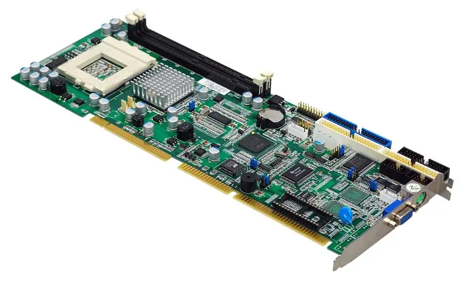 

New IPC Board For Intel 815 ICH2 Full size CPU Card ISA Industrial Mainboard PICMG 1.0 LAN with Socket 370 CPU RAM PIII