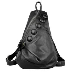 ZENTEII – sac à dos en cuir de vache souple pour femme