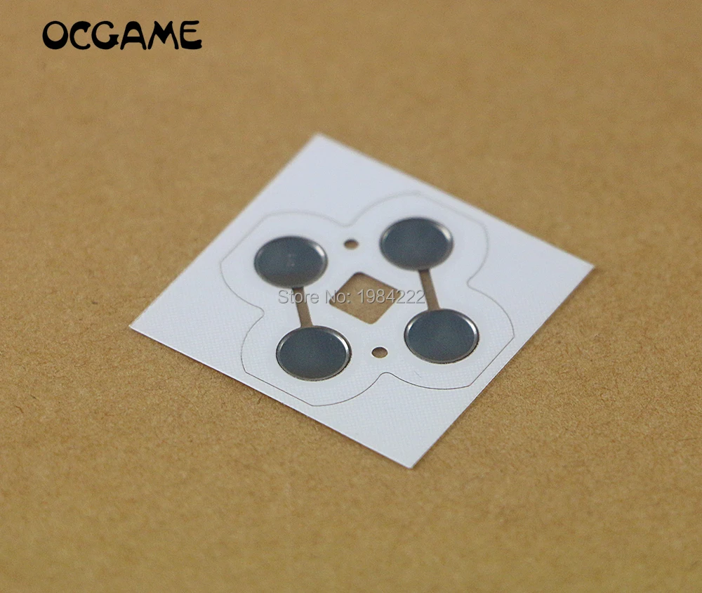 1pc For NEW 3DS Controller D Pads D-Pad Metal Dome Snap PCB board button Conductive fIlm Electro Set ABXY Buttons