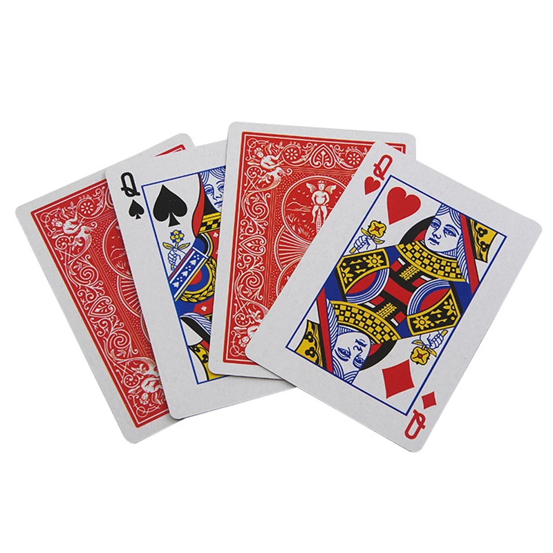 Parade of the Queens Explained Magic Tricks Card 4Q Prediction Magia Magician Close Up Illusion Gimmick Props Toys For Children