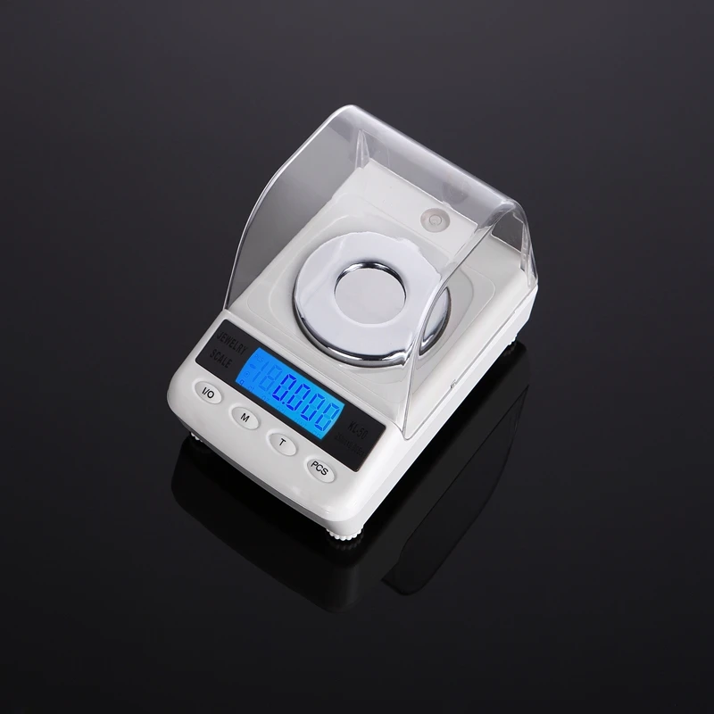 100g/50g 0.001g LCD Digital Jewelry Scales Precision Diamond Laboratory Weight Balance Medicinal Electronic Scale with USB cable