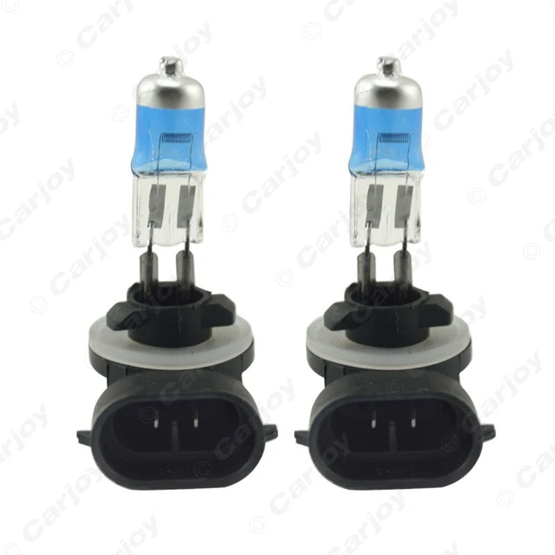 LEEWA 2pcs White 881 27W Car FogLights HalogenBulb Headlights Lamp Car Light Source Parking Car Headlight Bulbs #CA2243