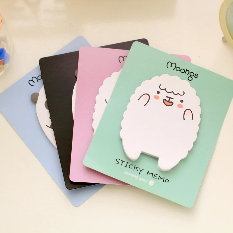 

DL BF72 sticky paper lamb and little bear creative cartoon lovely N sticker this convenience sticker Stationery for office stat