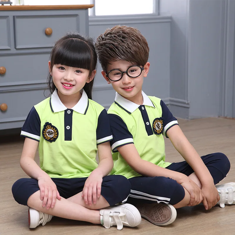 Kids Kleuterschool Uniform Kinderen Summer School Dragen Britse College Wind School Uniform kinderen Pak Outfits D-0523