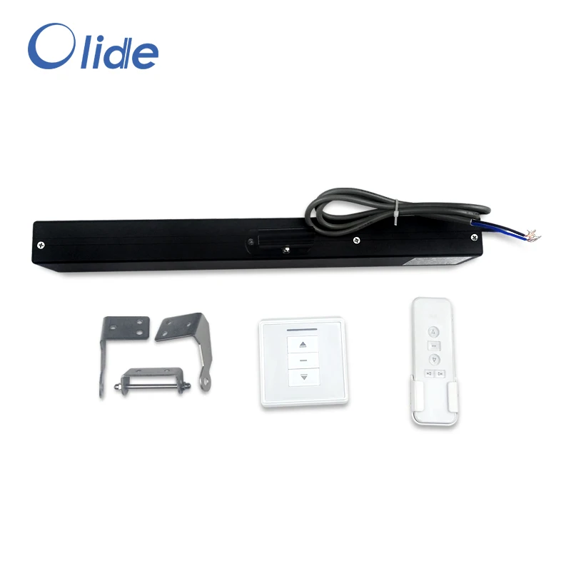 Black Automatic Chain Window Opener,Customizable Electric Window Closer with Remote Control and Receiver