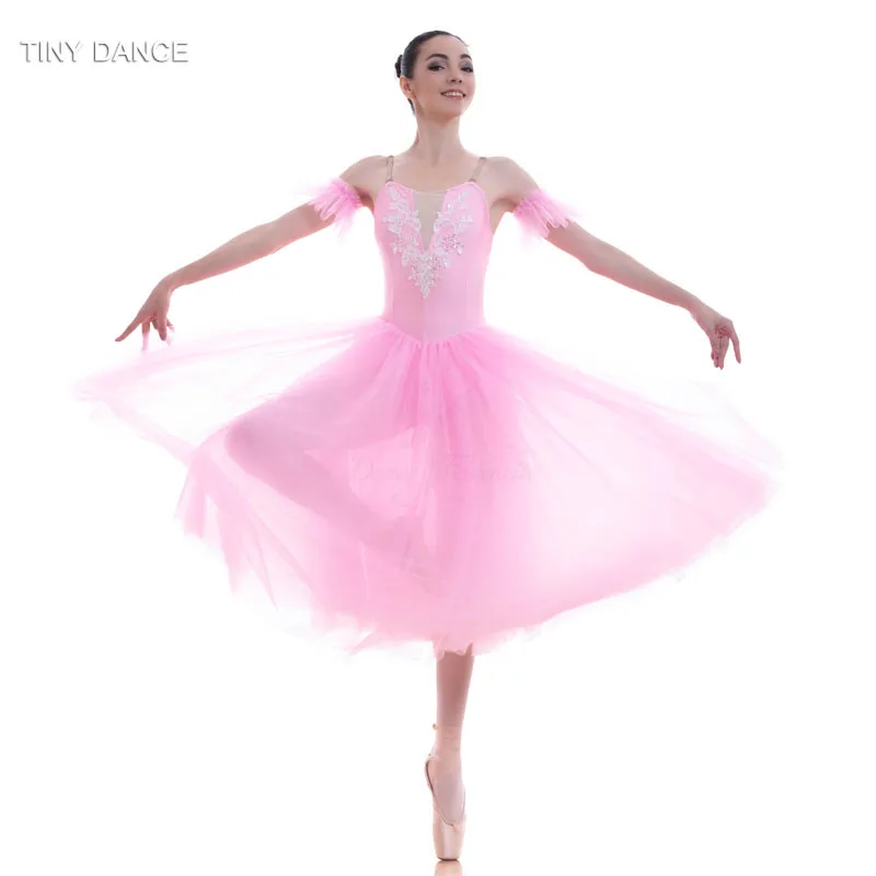 

Pink/White/Blue Long Ballet Dance Tutus for Women Stage Performance Ballerina Dress Adult Girls Romantic Ballet Dance Tutu 18565