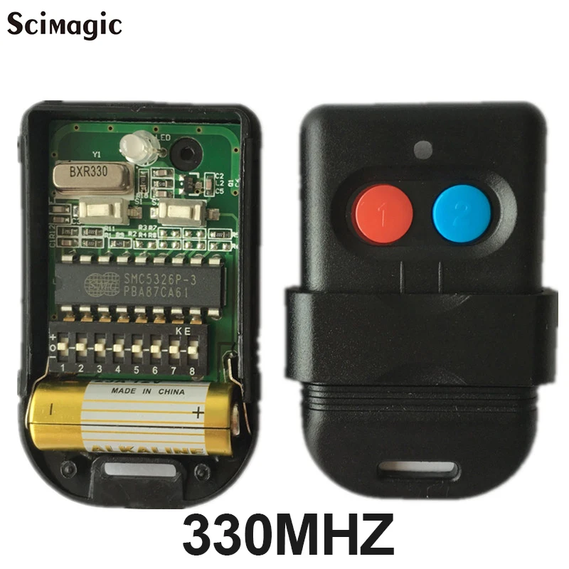 SMC5326 5326 330mhz 433mhz 8 Dip Switch Auto Gate Remote Control Garage Door Opener Malaysia