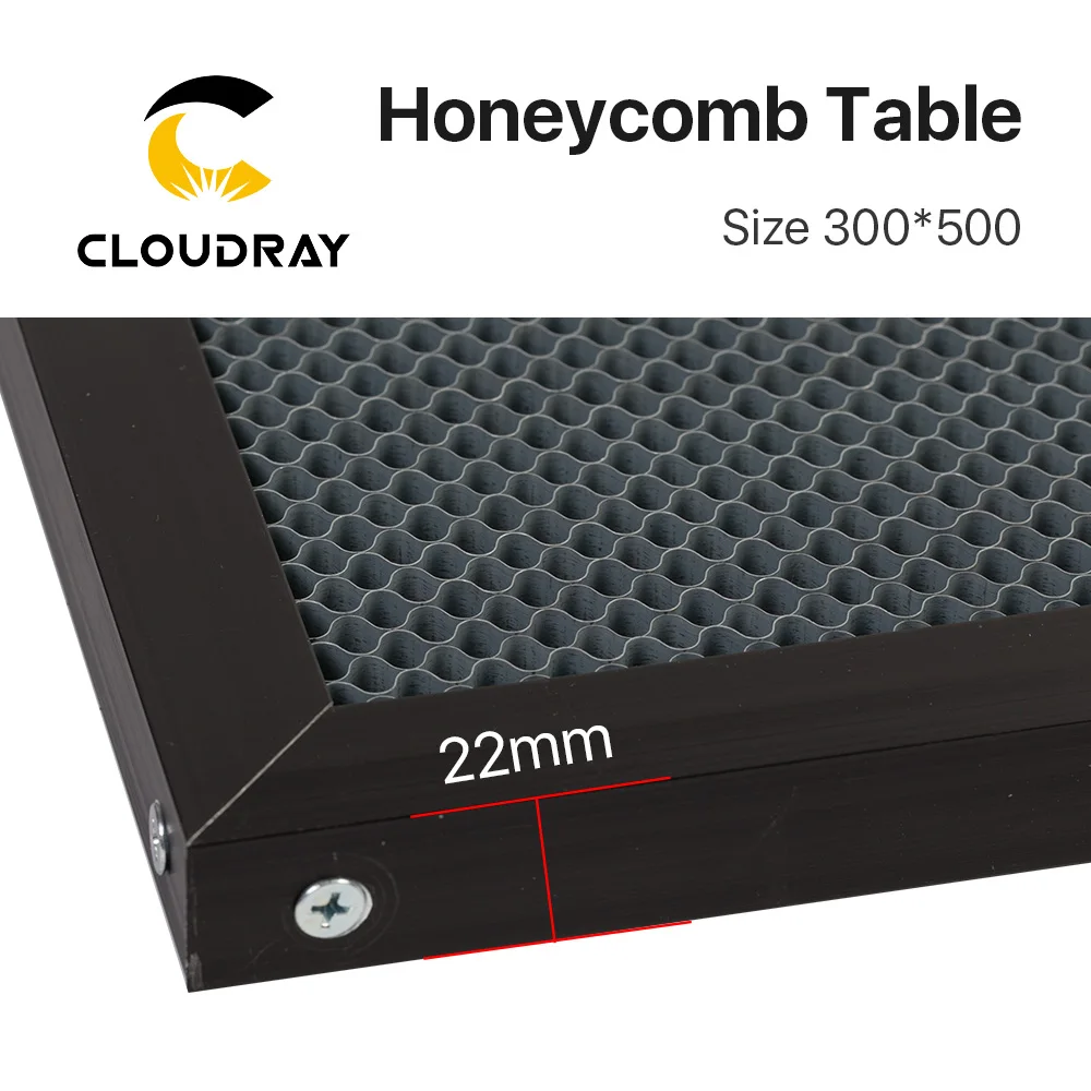 Cloudray Honeycomb Working Table 300*500 mm Customizable Size Board Platform Laser Parts  for CO2 Laser Engraver Cutting Machine