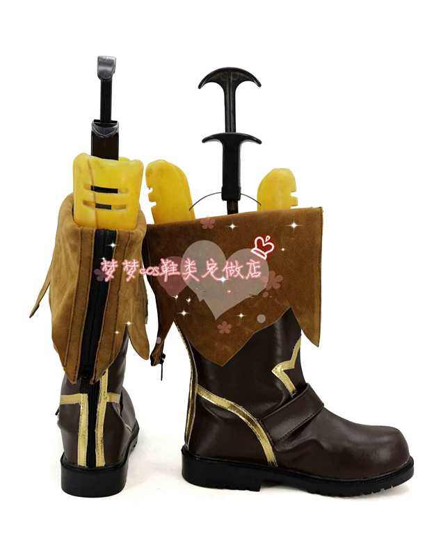 Anime Tales of Zestiria Etona Cosplay Shoes Boots