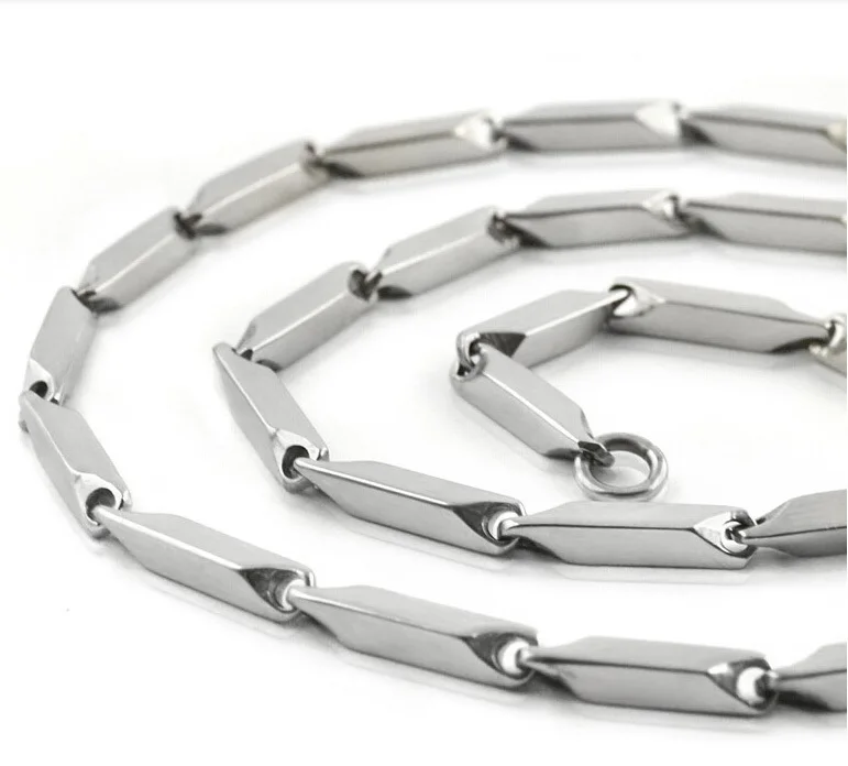 3mm 20-24inch Mens Boys Girls Tone Link Necklace Stainless Steel Chain Gift Wholesale Price All Match