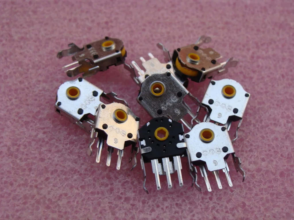 Dustproof Gold Core Mouse Encoder, Deathadder SenseI, RAW G403, G703, FK Mini P501, TTC, Original, longa vida útil, 9mm, 1 peça