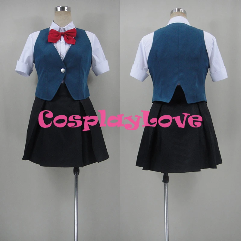 

New Custom Made Japanese Anime Classroom Crisis Iris Shirasaki Cosplay Costume CosplayLove High Quality Christmas Halloween